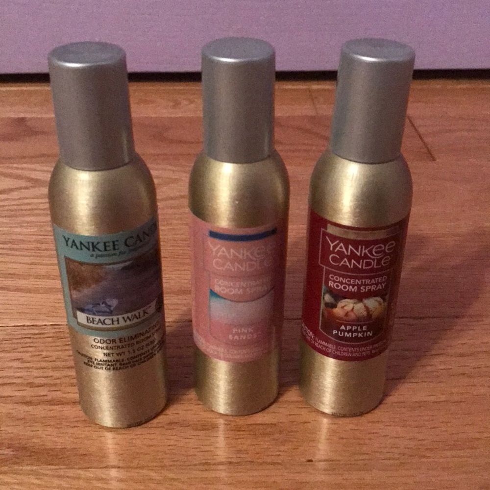 NWOT Yankee Candle Room Sprays